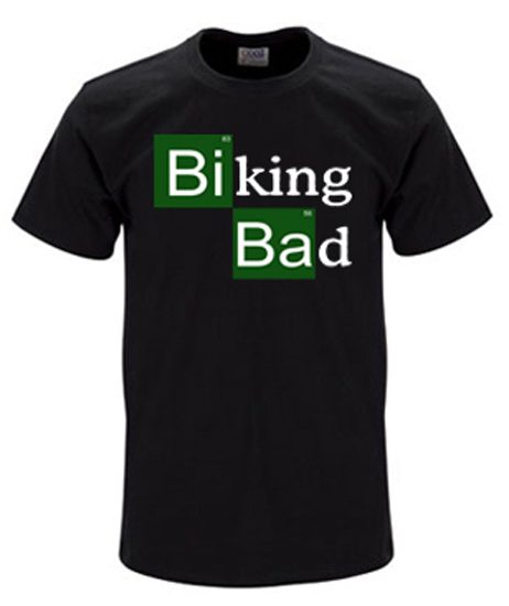 Biking bad t-shirt