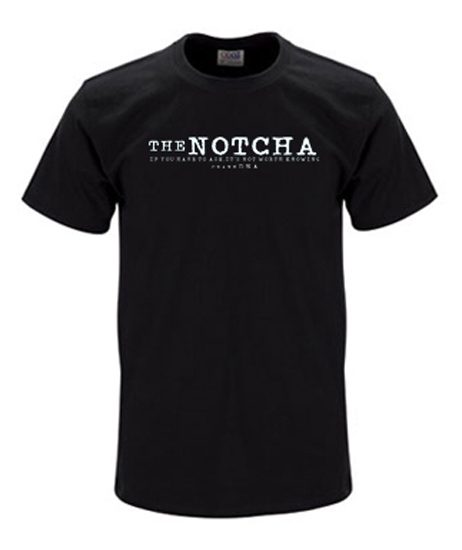 Notcha black with with print