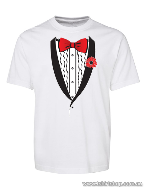 tuxedo t shirt adelaide