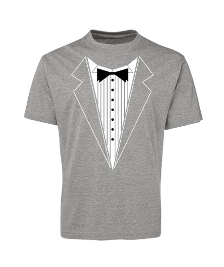 White Tuxedo Kids T-Shirt