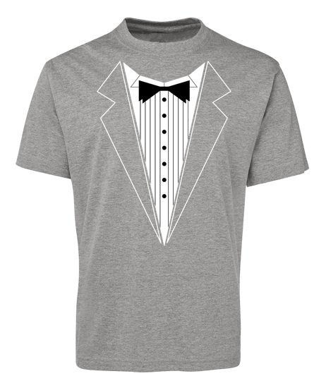 White Tuxedo Mens T-Shirt