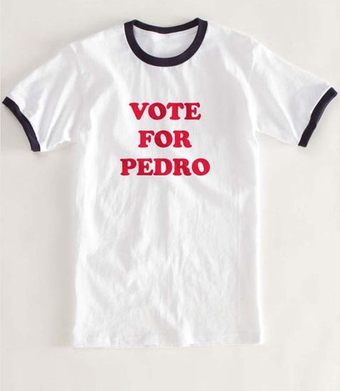 Vote for pedro ringer t-shirt