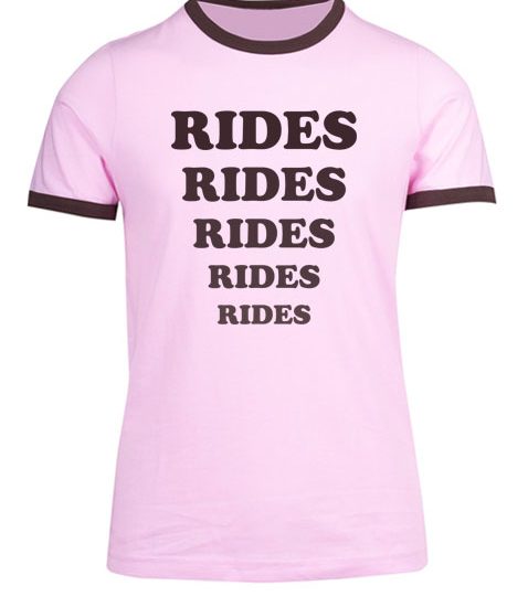 Rides and games t-shirts