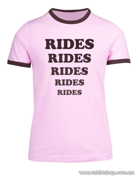 Rides and games t-shirts