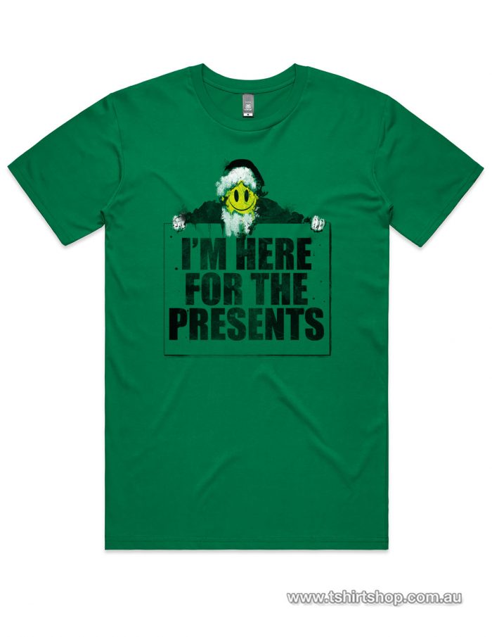 Her for the presents green shirt