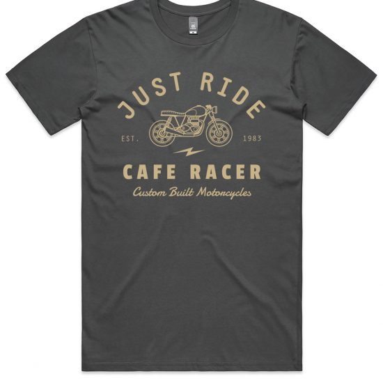 charcoal cafe racer