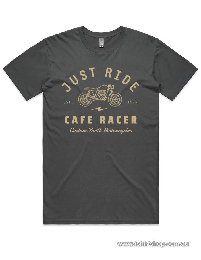 charcoal cafe racer