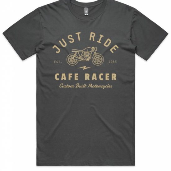 charcoal cafe racer