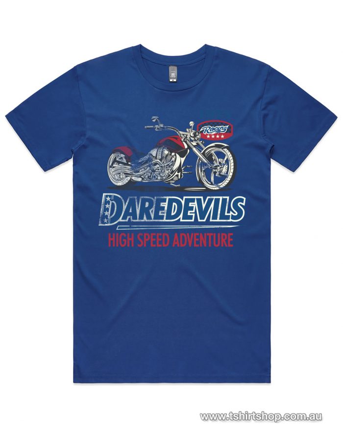 dare devils adventure team royal blue colour