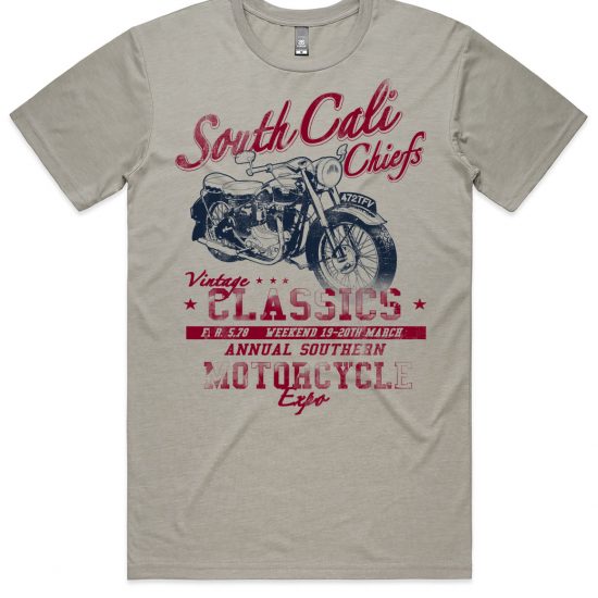 south cali chiefs - light grey t-shirt