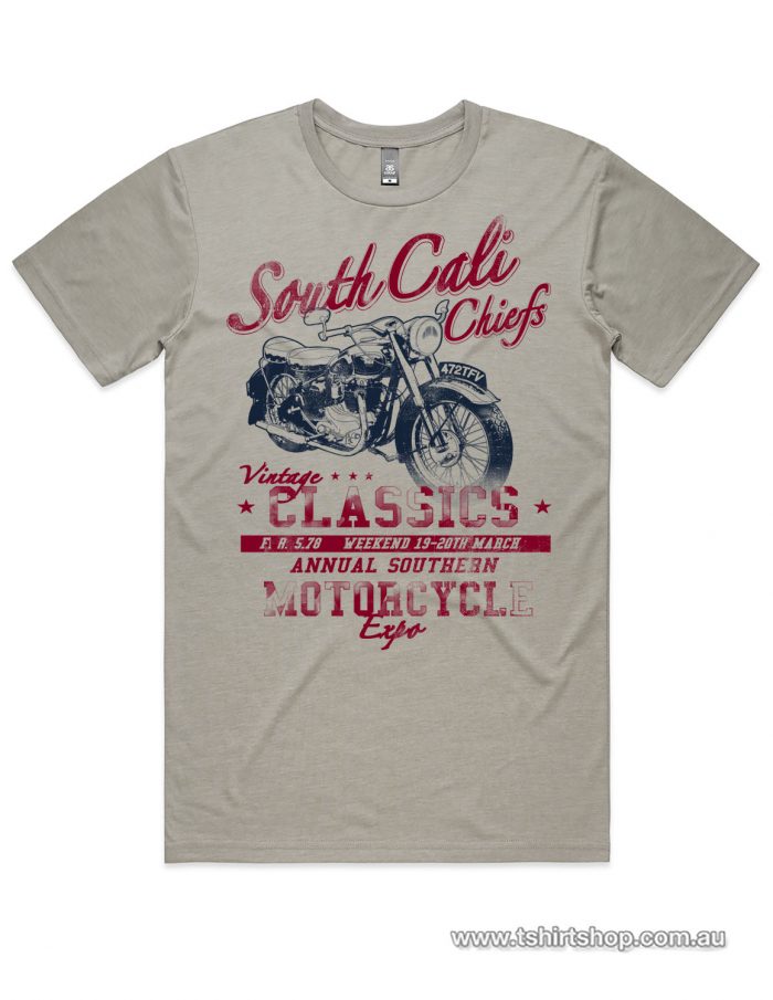 south cali chiefs - light grey t-shirt