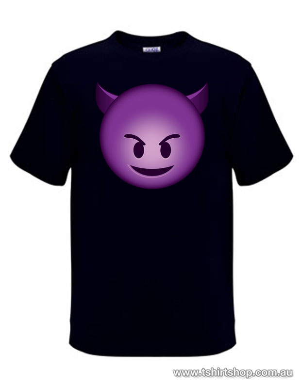 The little devil emoji tshirt