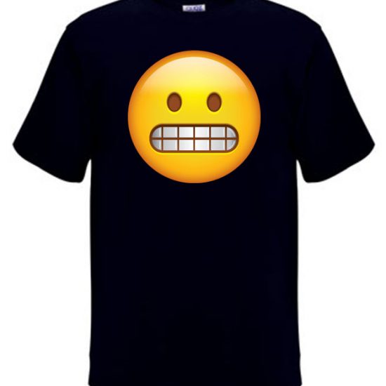 The Nervous Emoji Face T-Shirt