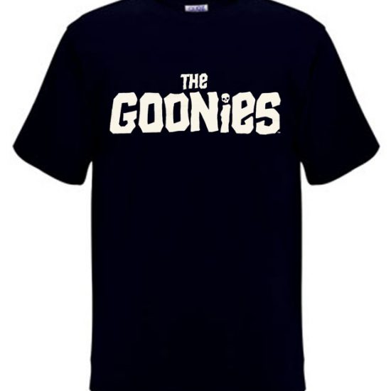 Goonies tshirt in black