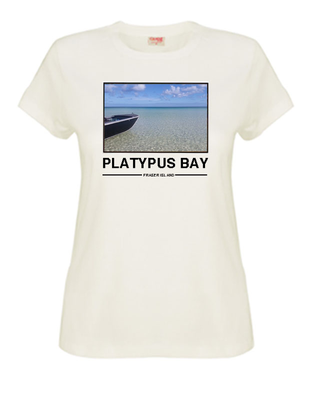 I’ve Been To Platypus Bay on Fraser Island - And Got This Boating Souvenir Ladies T-Shirts