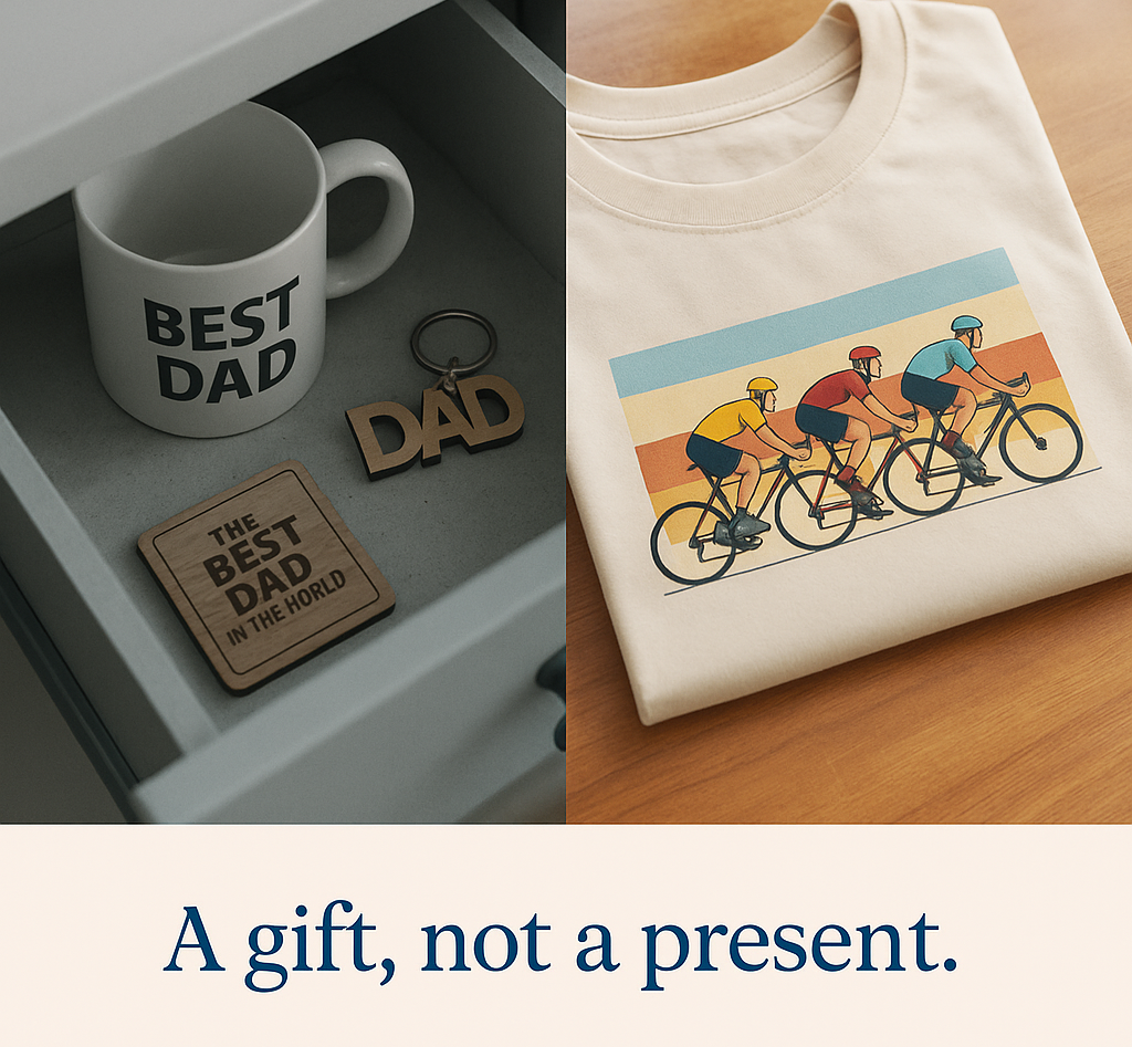 Give a gift not a present